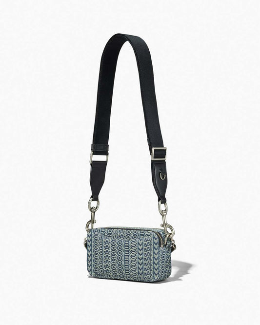 The Washed Monogram Denim Snapshot Sun Faded Denim