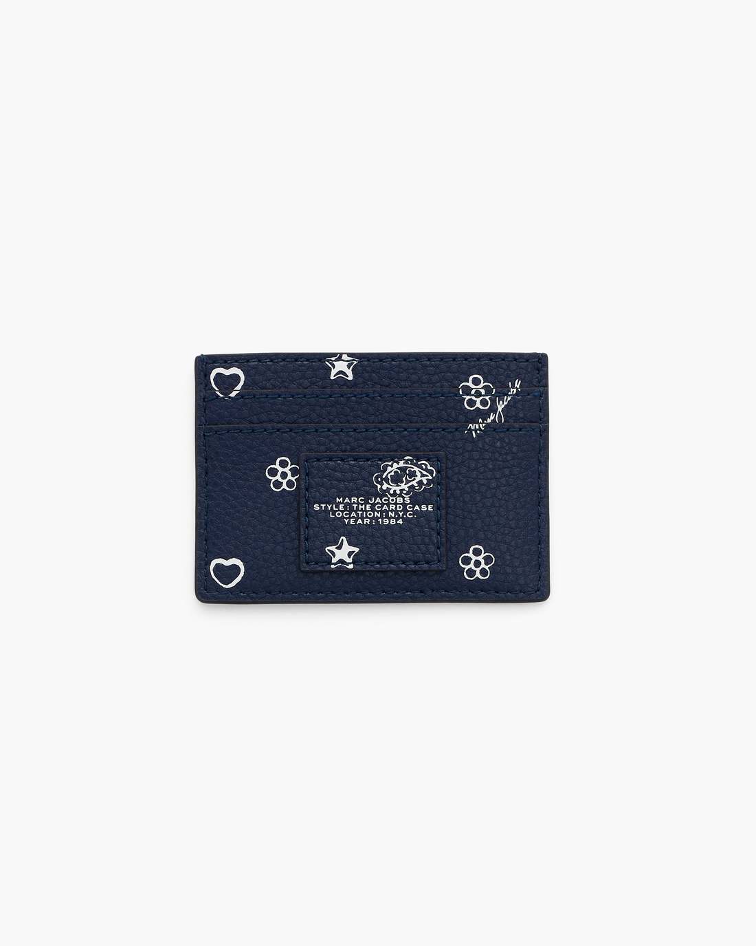 The Bandana Card Case Navy Multi
