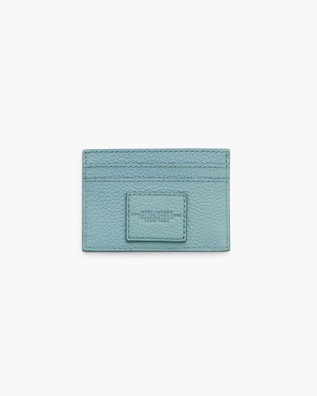 The Leather Card Case Sky Blue