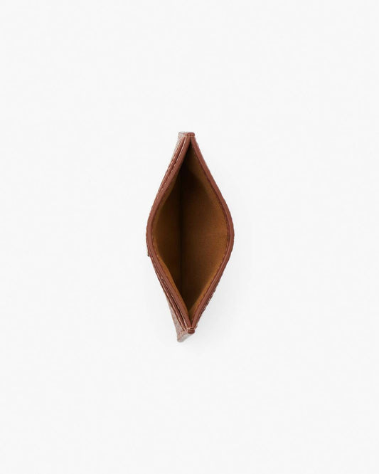 The Leather Card Case Argan Oil
