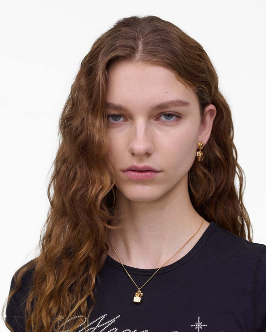The Mini Icon Daisy Necklace Gold