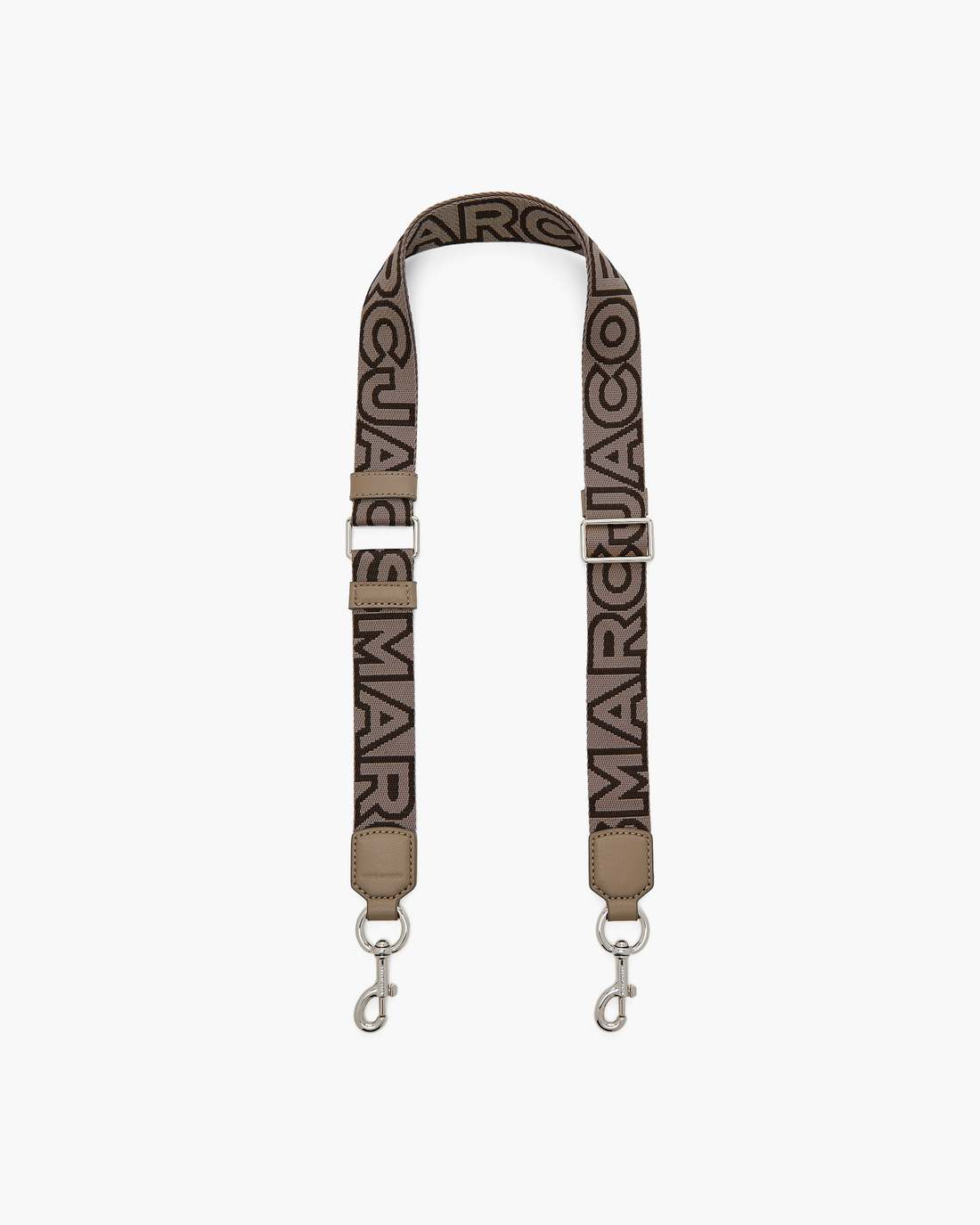The Thin Outline Logo Webbing Strap Cement Multi