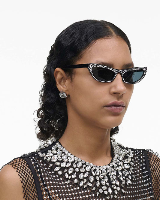 The Cat Eye Sunglasses Black