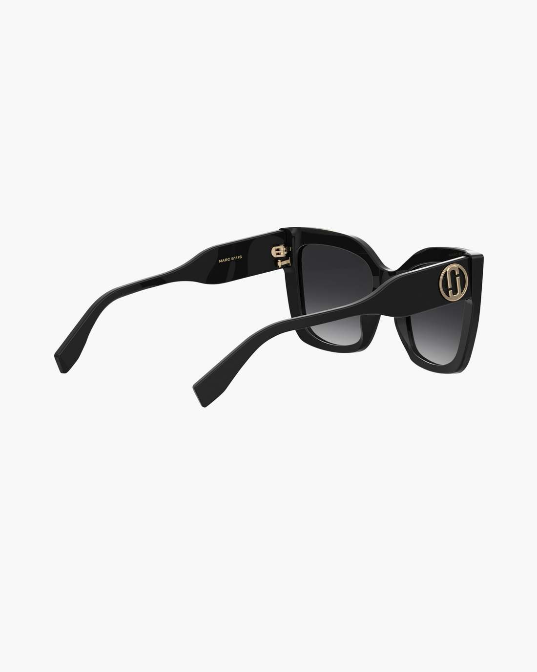 The J Marc Square Sunglasses Black