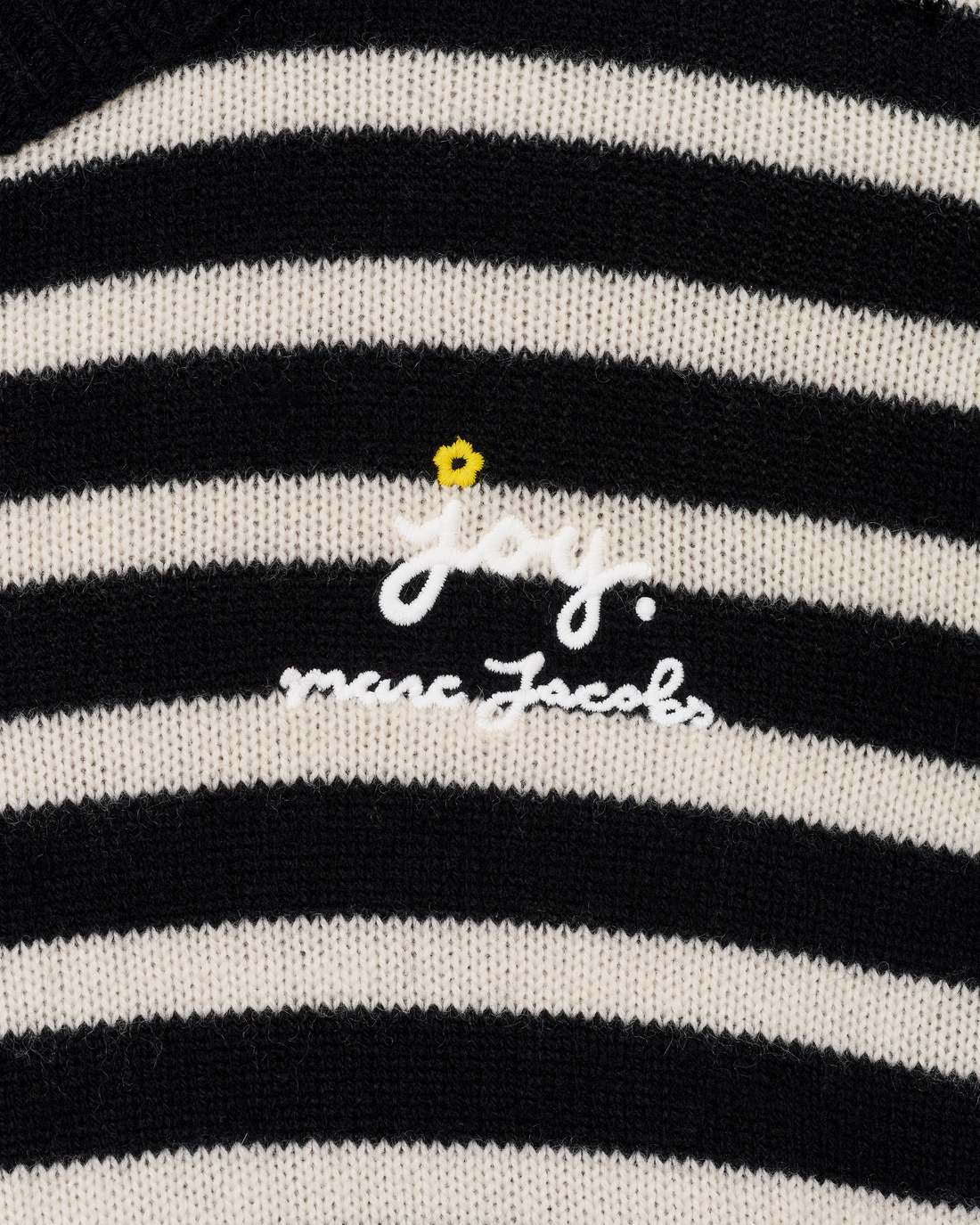 Joy Striped Crewneck Black/White