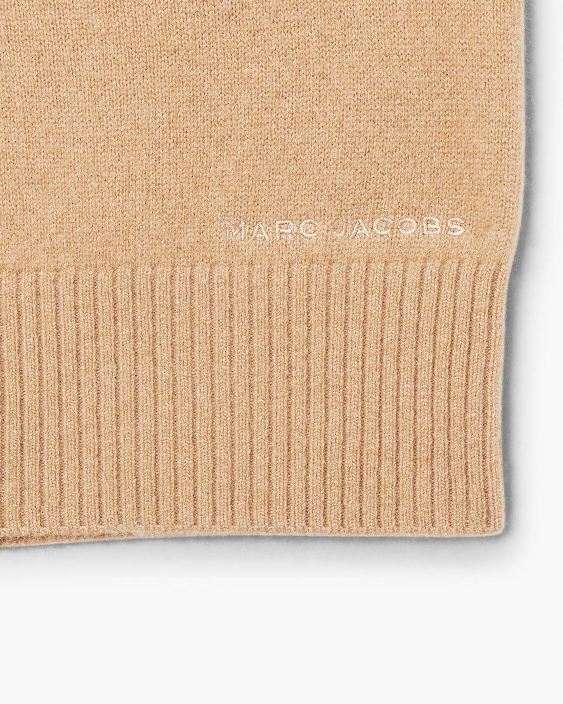 Trompe L'Oeil Knit Polo Camel