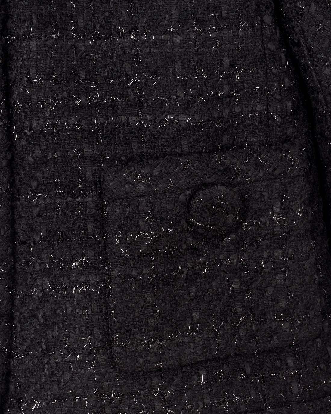 Tweed Backwards Lady Jacket Black