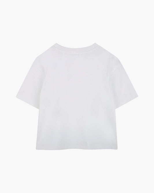 The Crystal Daisy Logo Tee White