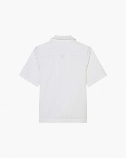 The Jumbled Monogram Logo Short Sleeve Shirt White