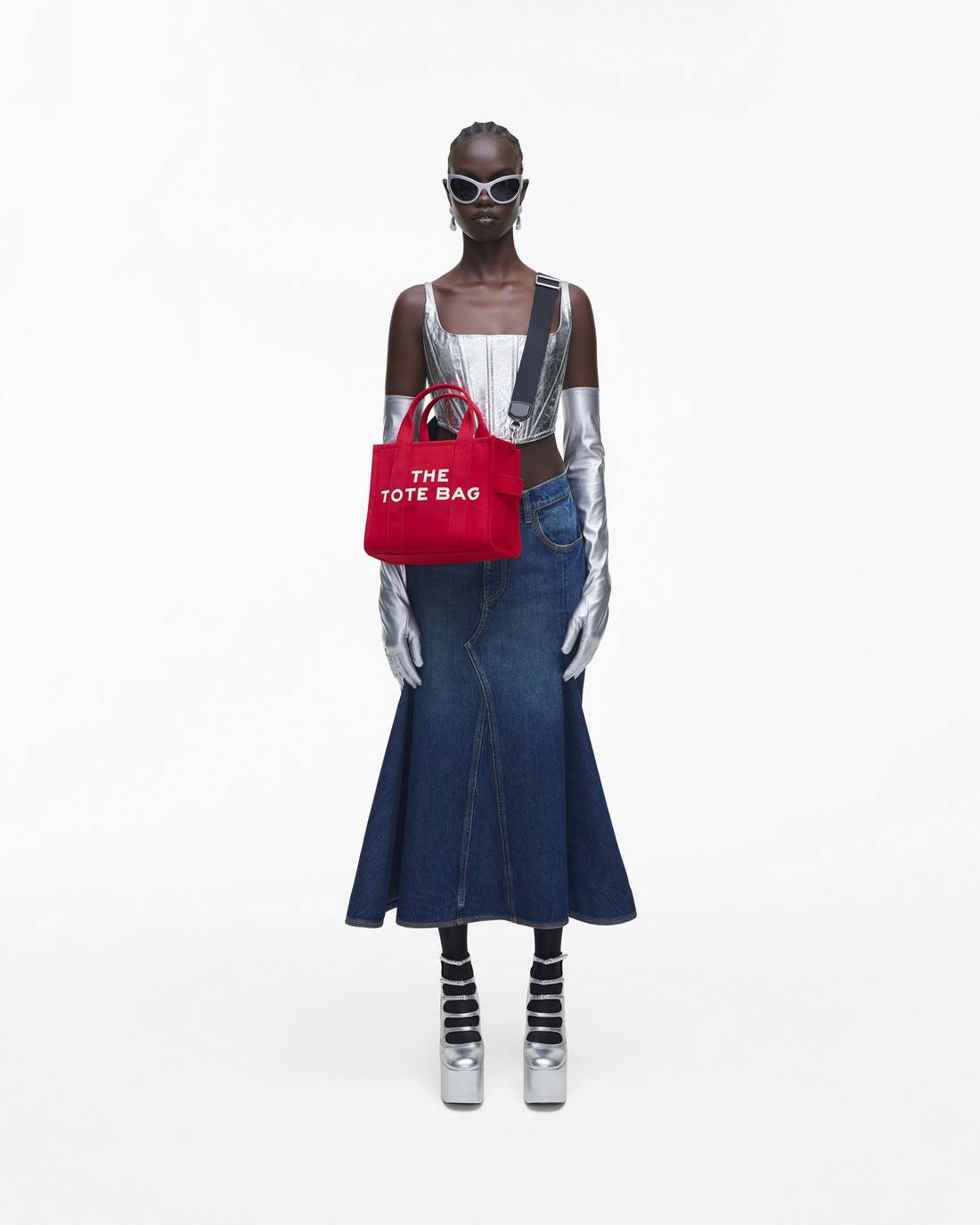 The Canvas Small Tote Bag True Red