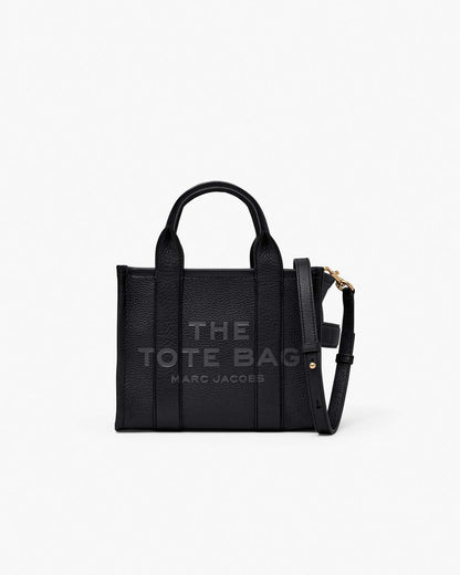 The Leather Small Tote Bag Black