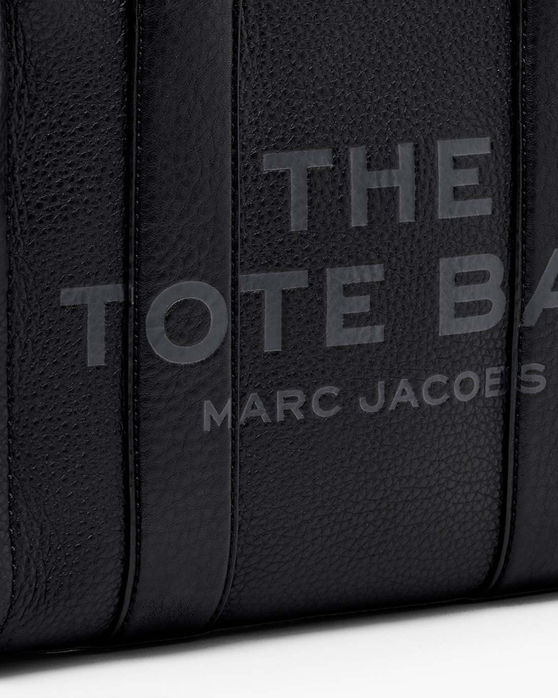 The Leather Small Tote Bag Black