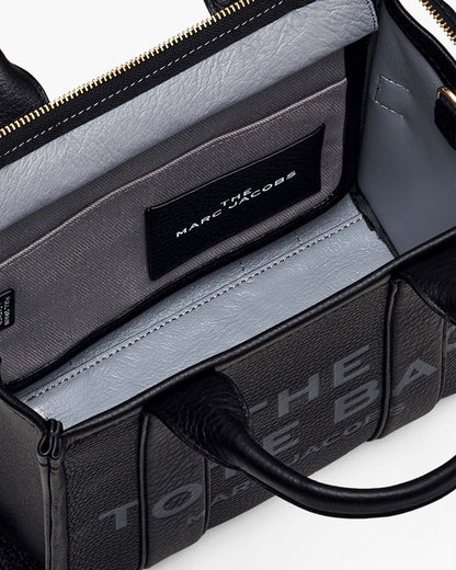 The Leather Small Tote Bag Black