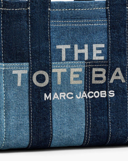The Denim Small Tote Bag Blue Denim