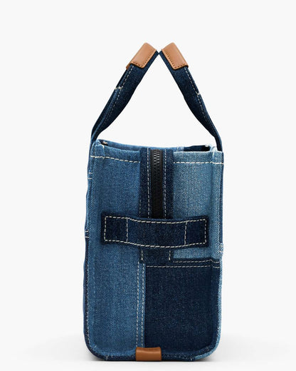 The Denim Small Tote Bag Blue Denim