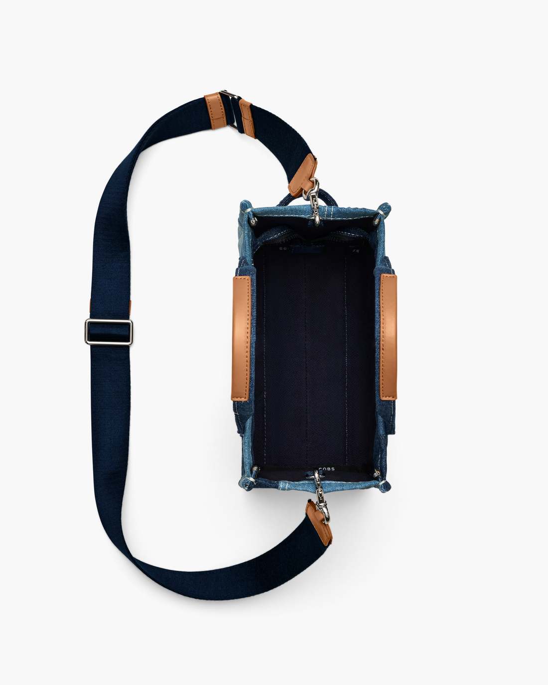 The Denim Small Tote Bag Blue Denim