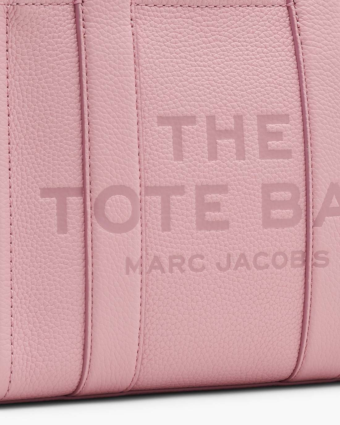 The Leather Small Tote Bag Ribbon Pink