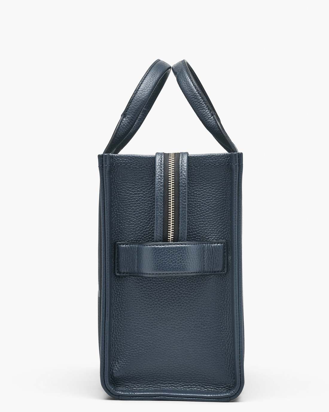 The Leather Medium Tote Bag Blue Sea