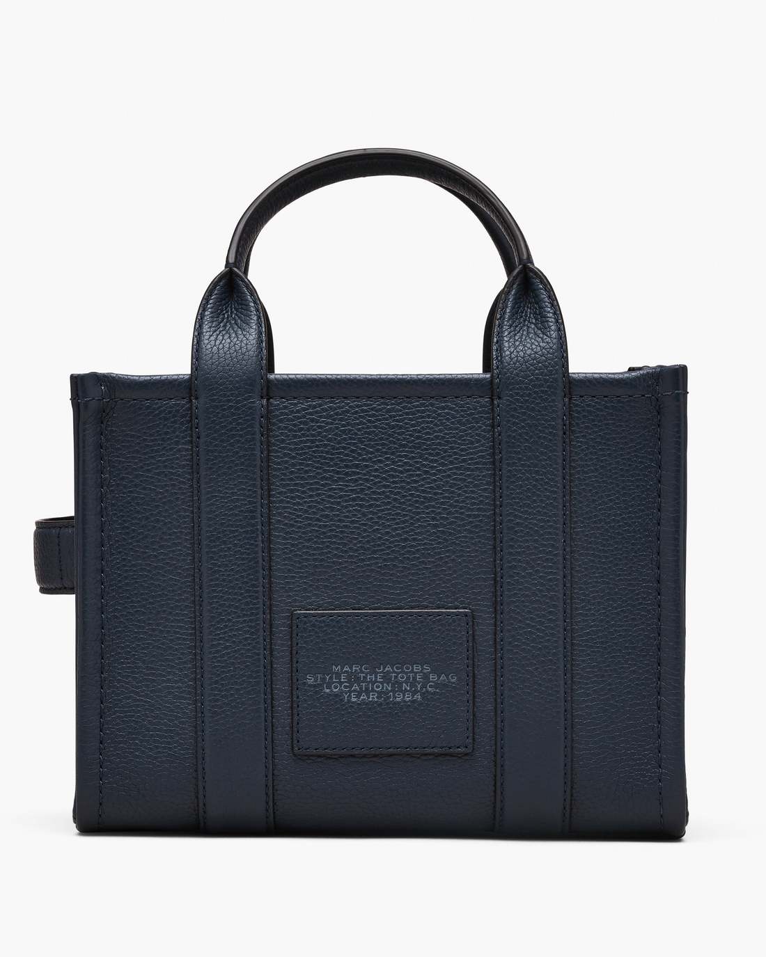 The Leather Small Tote Bag Blue Sea