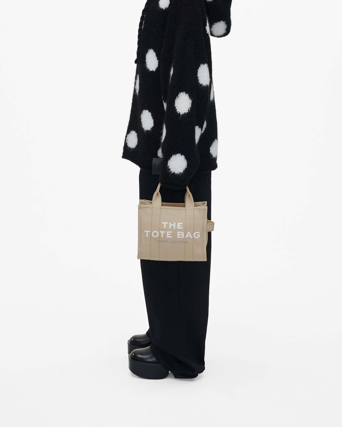 The Canvas Small Tote Bag Beige