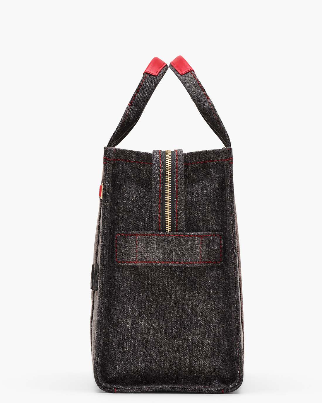 The Year Of The Horse Canvas Medium Tote Bag Black Multi