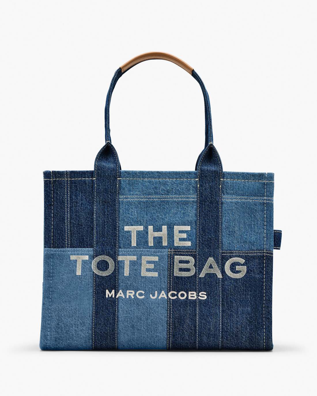 The Denim Large Tote Bag Blue Denim