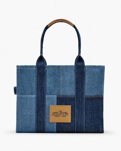 The Denim Large Tote Bag Blue Denim