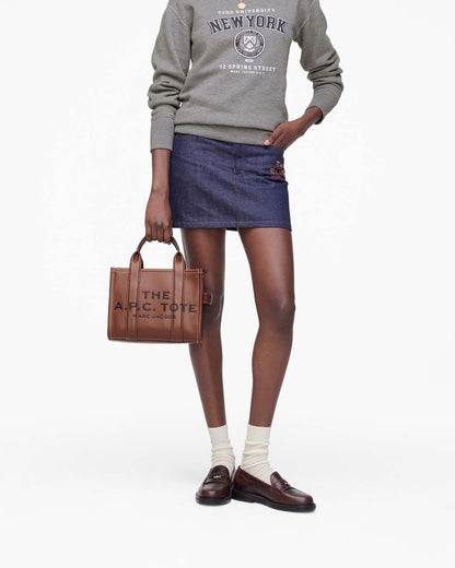 The A.P.C. X Marc Jacobs Leather Small Tote Bag Hazelnut