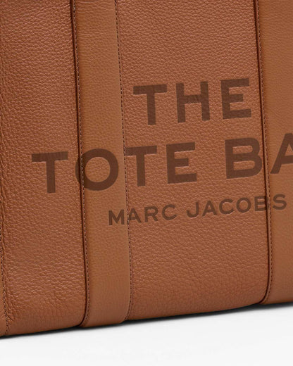 The Leather Large Tote Bag Argan Oil