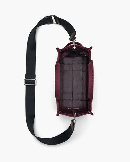 The Canvas Small Tote Bag Dark Plum