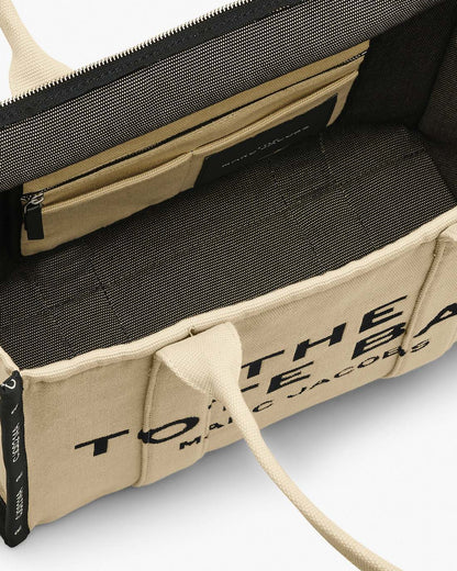 The Jacquard Large Tote Bag Warm Sand