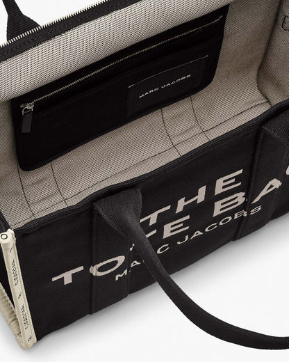The Jacquard Large Tote Bag Black