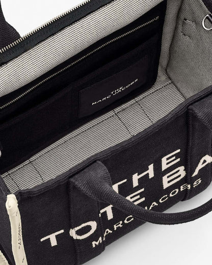 The Jacquard Medium Tote Bag Black