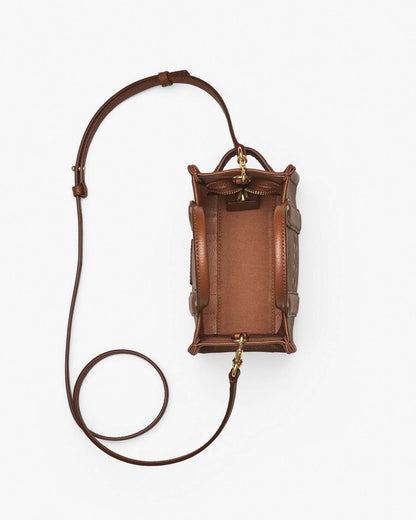 The Leather Crossbody Tote Bag Argan Oil