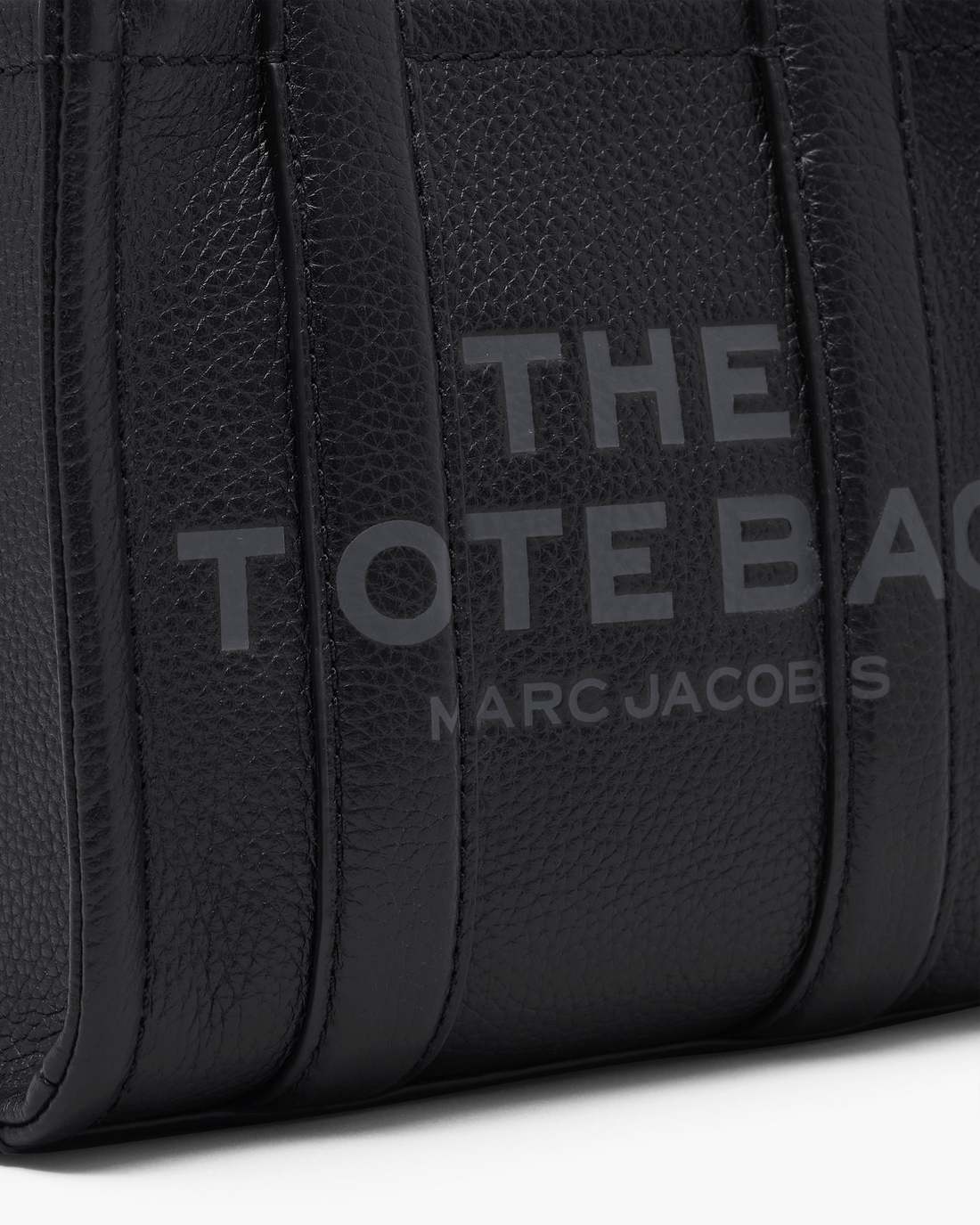 The Leather Crossbody Tote Bag Black