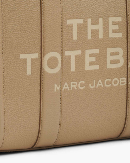 The Leather Medium Tote Bag Camel