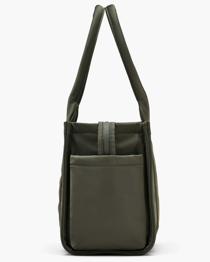 The Puffy Nylon Medium Tote Bag Army Green