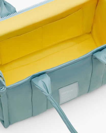 The Puffy Nylon Large Tote Bag Sky Blue