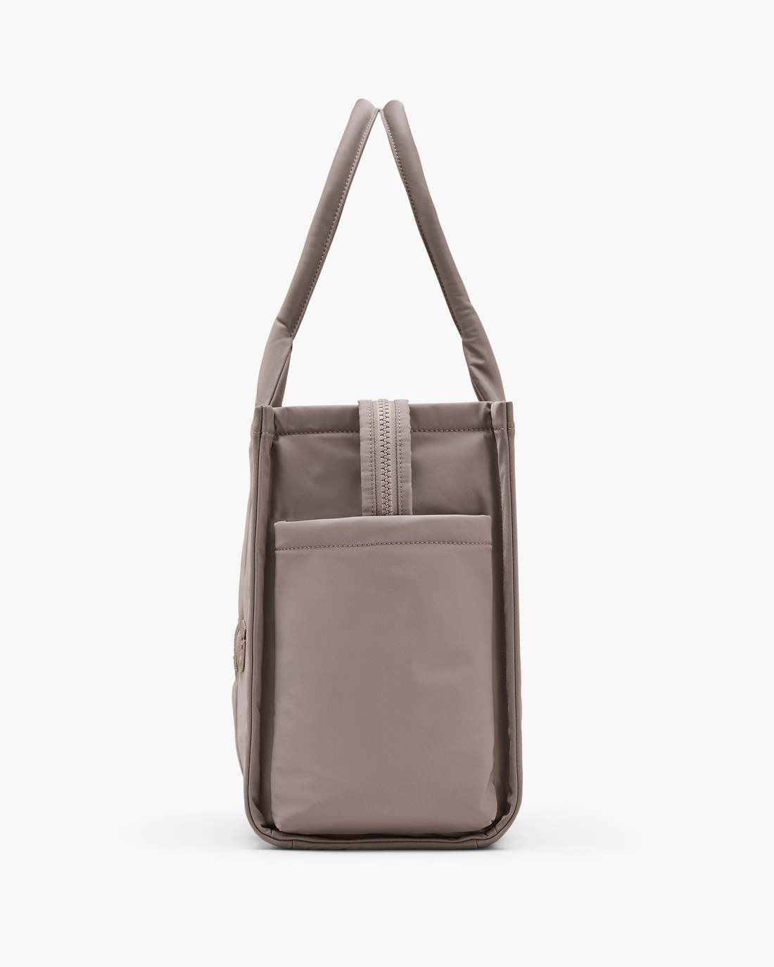 The Puffy Nylon Large Tote Bag Cement