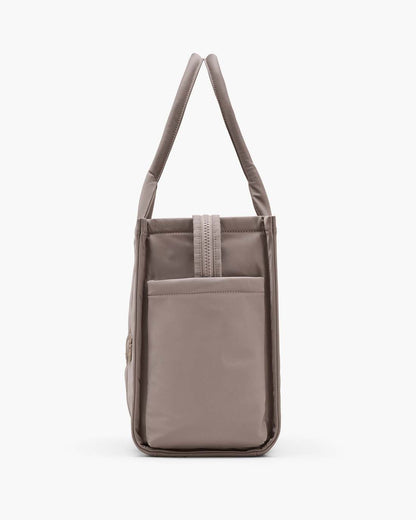 The Puffy Nylon Large Tote Bag Cement