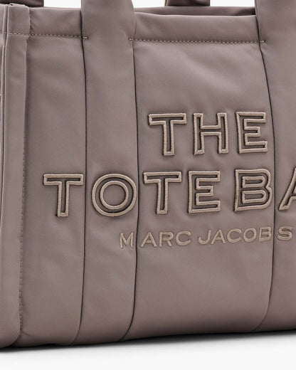 The Puffy Nylon Medium Tote Bag Cement