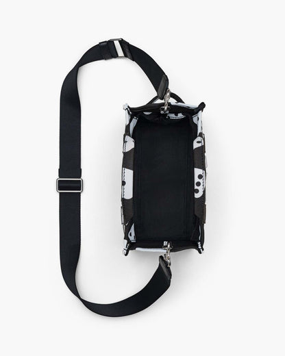 Derrick Adams X Marc Jacobs Canvas Small Tote Bag Black/White