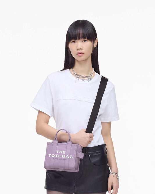 The Canvas Crossbody Tote Bag Lilac