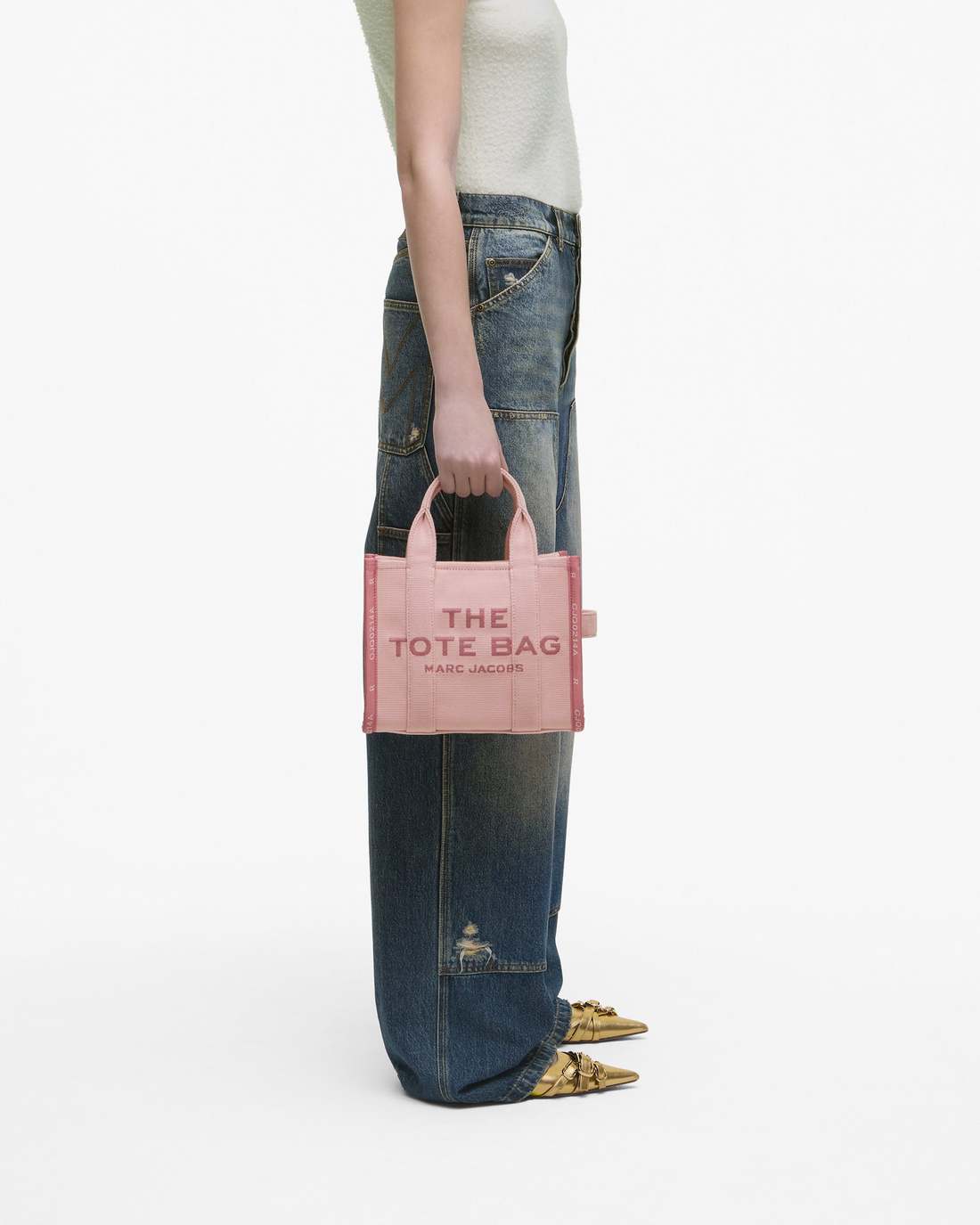The Jacquard Small Tote Bag Rose