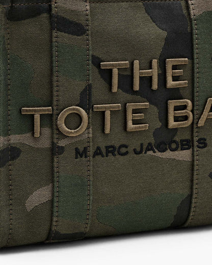 The Camo Jacquard Small Tote Bag Camo Multi
