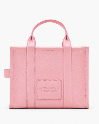 The Leather Medium Tote Bag Ribbon Pink