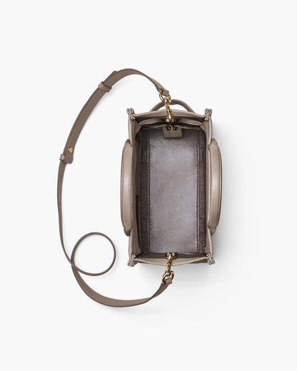 The Leather Small Tote Bag Cement