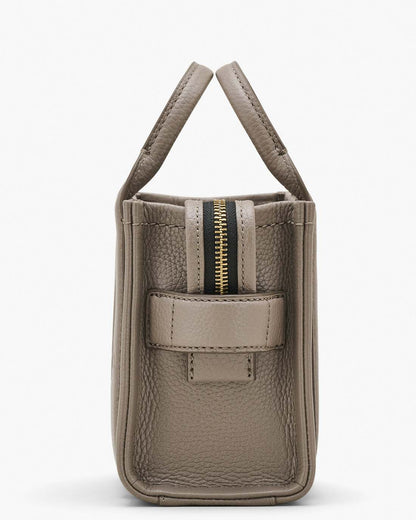 The Leather Crossbody Tote Bag Cement