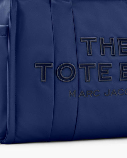 The Puffy Nylon Large Tote Bag Blue Sea