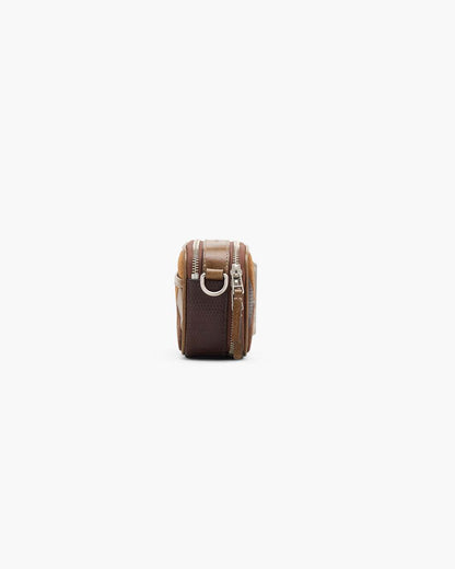 The Suede Patchwork Snapshot Brown Multi
